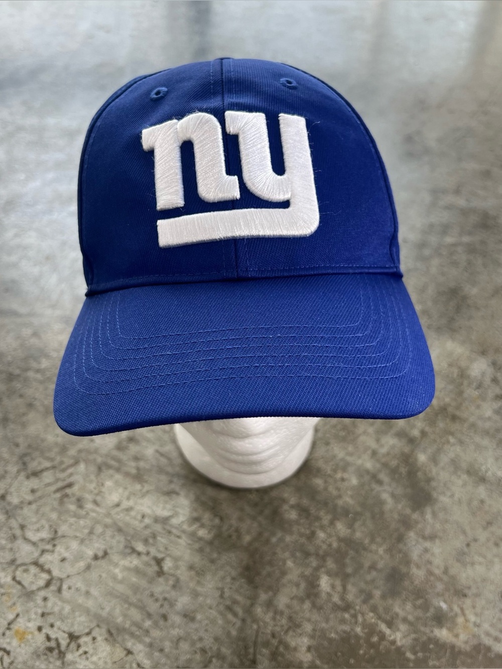 NY Giants 47 Bridgestone Golf Blue White NFL Strapback Hat